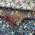Tela de algodón de poplina floral de llave tejida impresa al por mayor